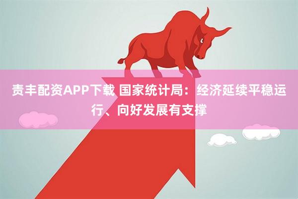 责丰配资APP下载 国家统计局：经济延续平稳运行、向好发展有支撑