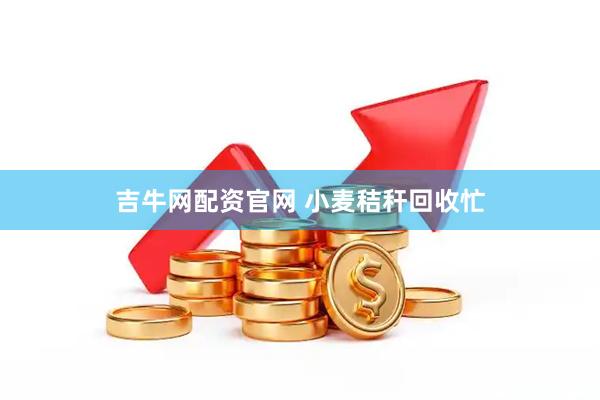 吉牛网配资官网 小麦秸秆回收忙